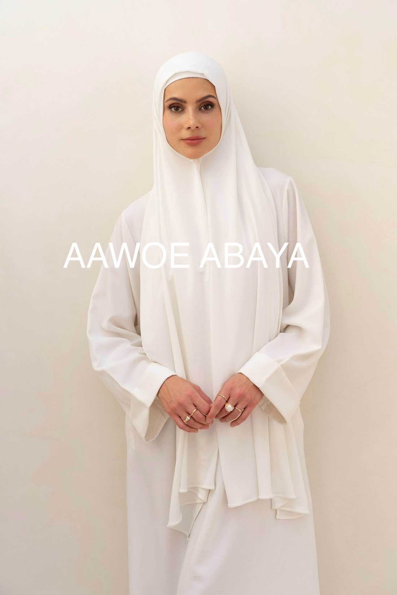 Aawoe Abaya - Wholesale Hijab - Women's - Elegant Long-Sleeve Shawl - 2484-HIJ130