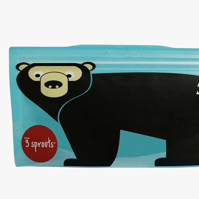 Bear Snack Bag for wholesale by 3 Sprouts