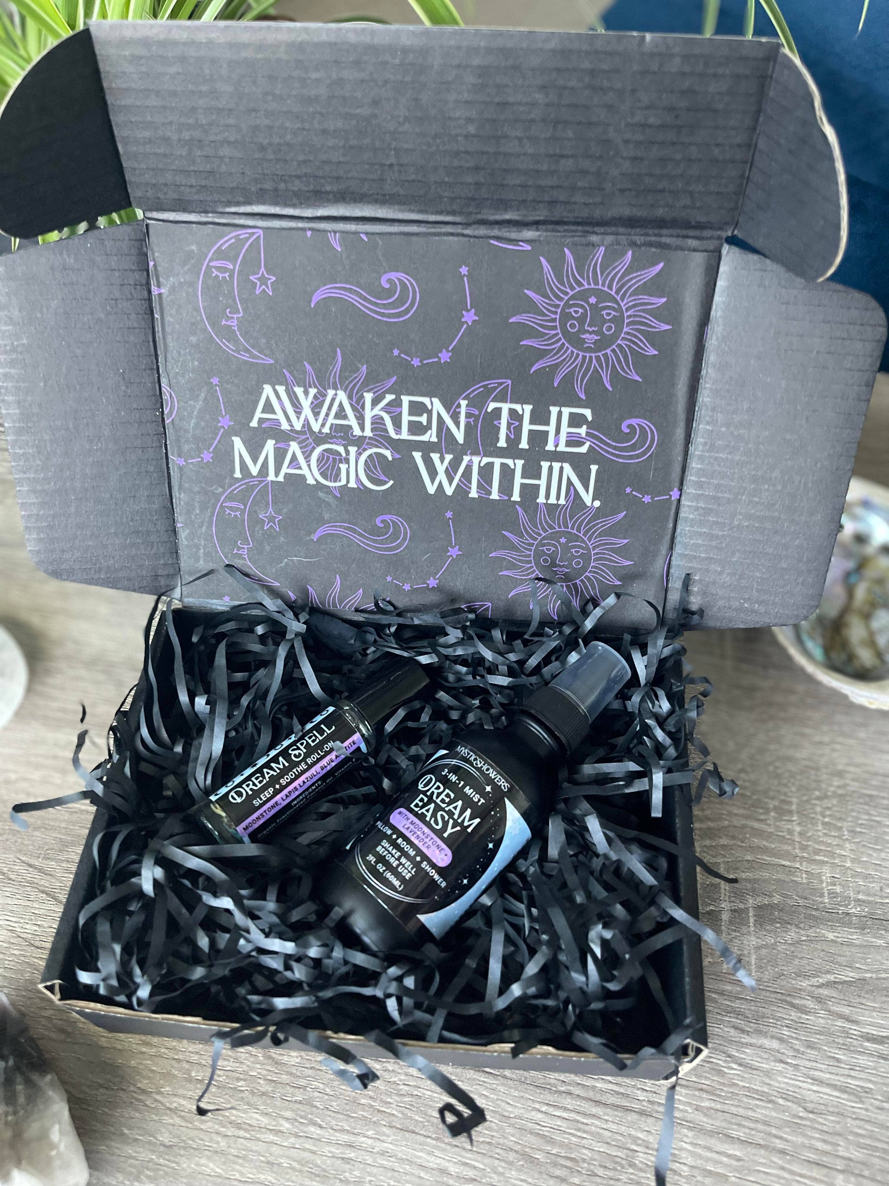 Mystic Showers - Wholesale Meditation Supplies - Dream Easy Moon Ritual Kit | Boutique Gift Sets1