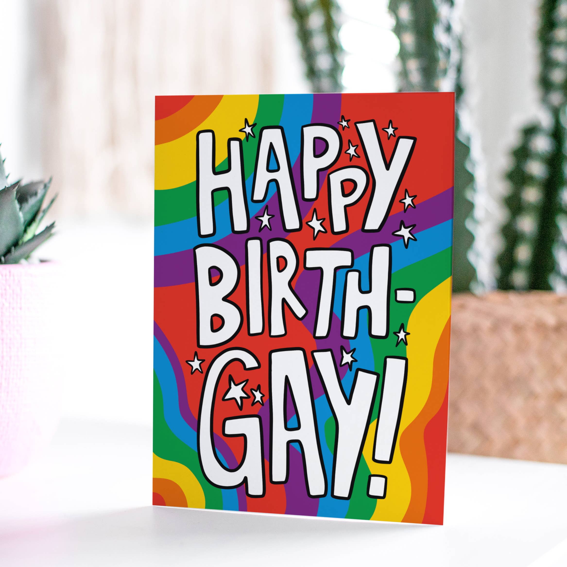 TeePee Creations – wholesale Birthday card – Gay Birthday A6 Card2