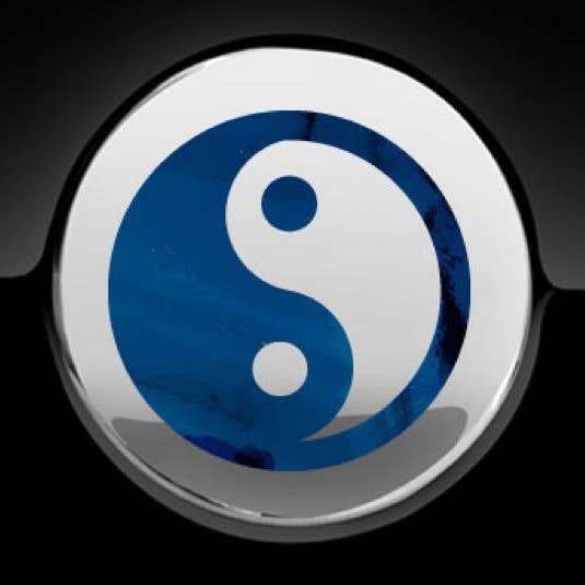 Yin Yang Fuel Cap Cover Car Sticker for wholesale by WinsterCreations™
