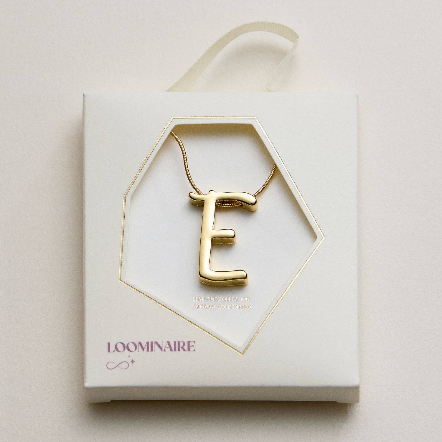 Frem - Wholesale Pendant/Charm Necklace - A Set of 16 Letters Gold Dipped Necklace – Gold & Silver Alphabet Charm Jewelry14