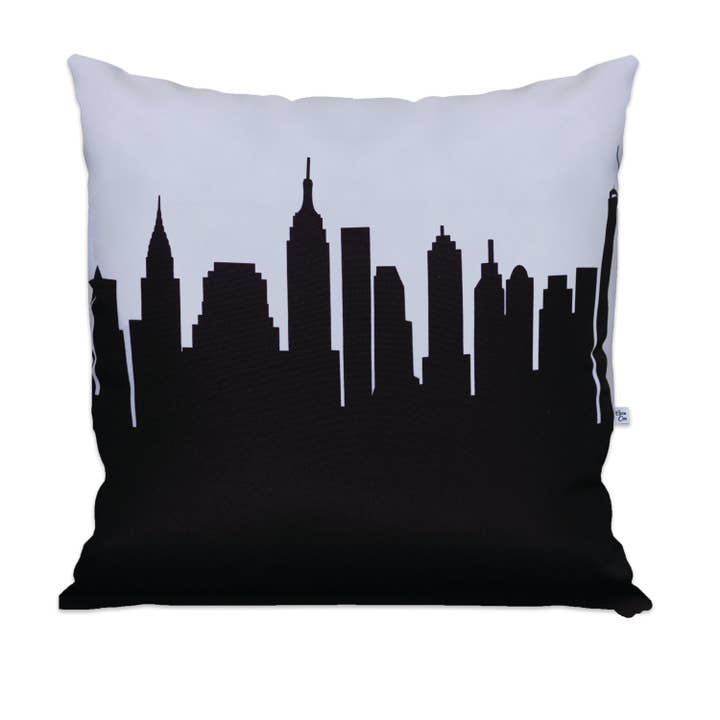Skyline Large Throw Pillow for wholesale by Anne Cate
