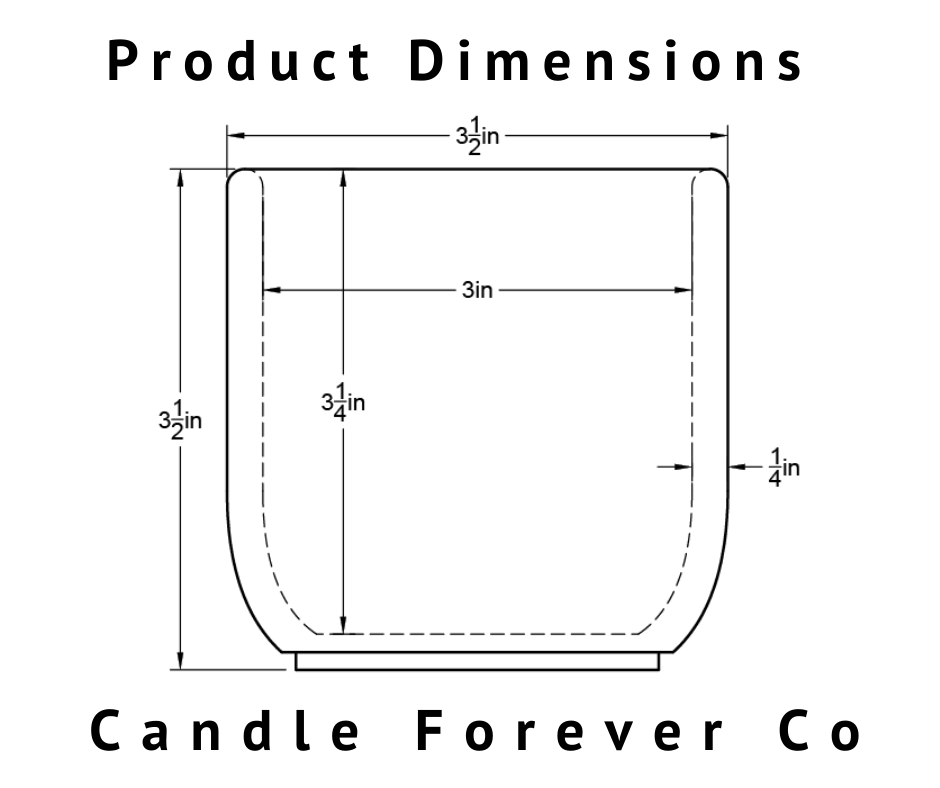 Candle Forever Co - Wholesale Candle Holder - Handcrafted 9 oz Cement Candle Vessel/Concrete Planter5