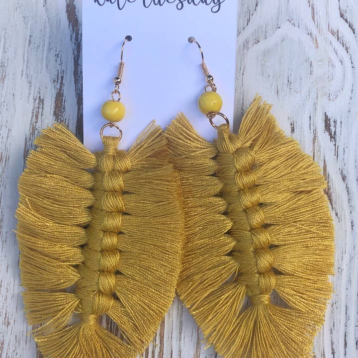 Kate Tuesday Jewelry - Wholesale Tassel Earrings - Fall Fringe Hang Earrings2