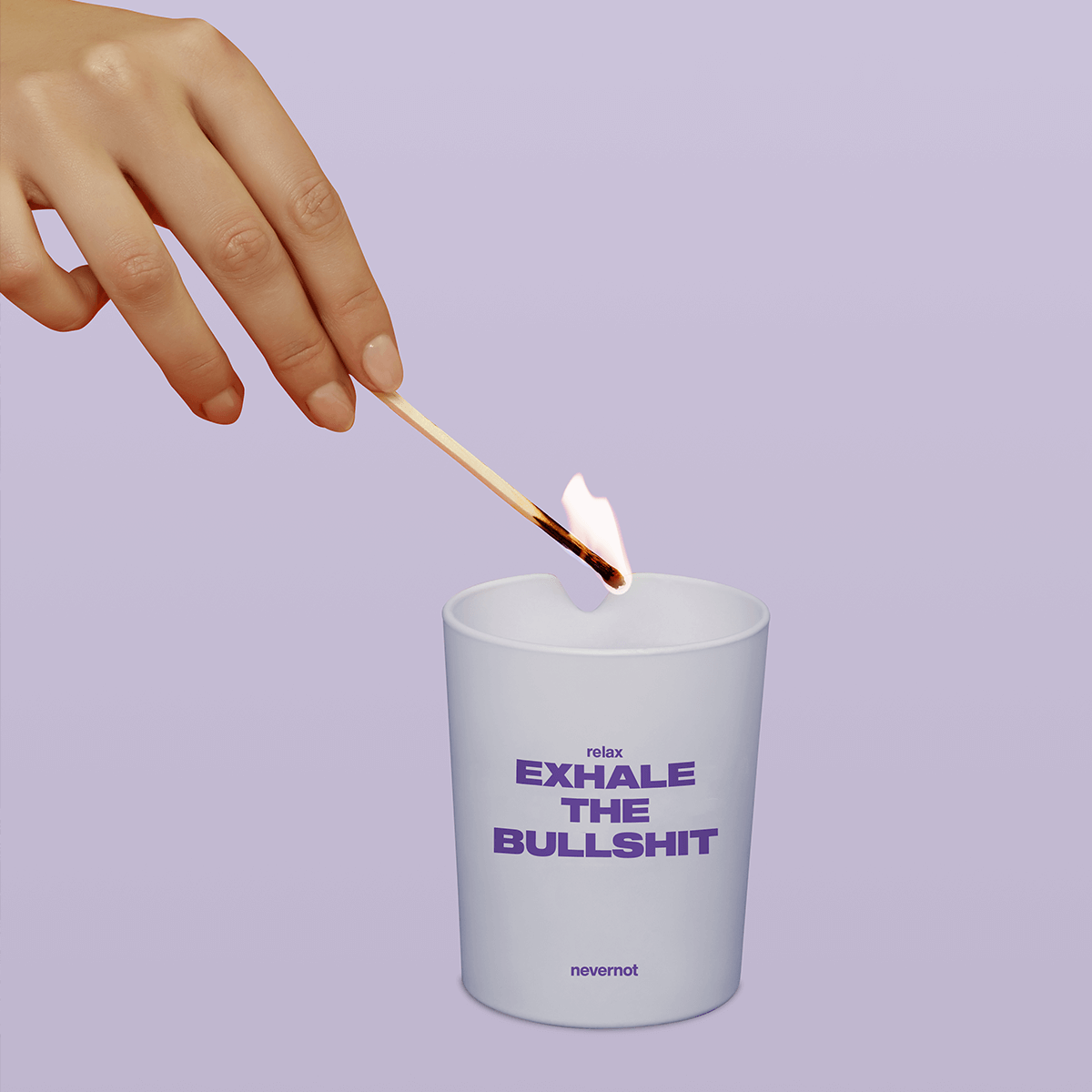 nevernot - Vente Bougie en bocal - Bougie de massage parfumée « RELAX »2