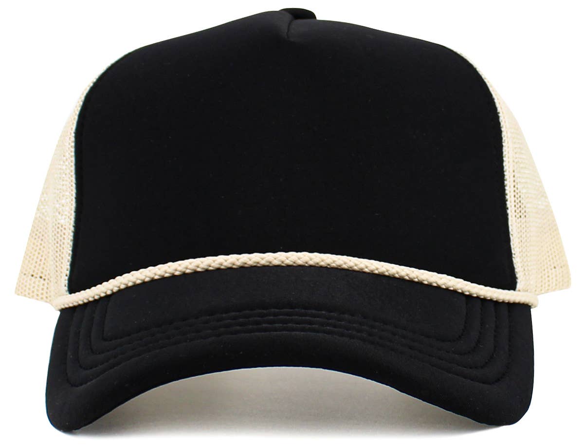 KBETHOS - Wholesale Trucker Hat - Unisex - Foam Premium Rope Trucker Hat0