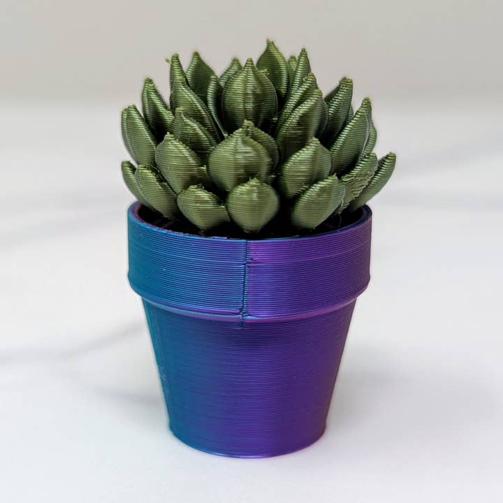 Succulent Spinners - Ghost Plant, Green/Dusk to Dawn for wholesale by Boyd's Custom Fabrication