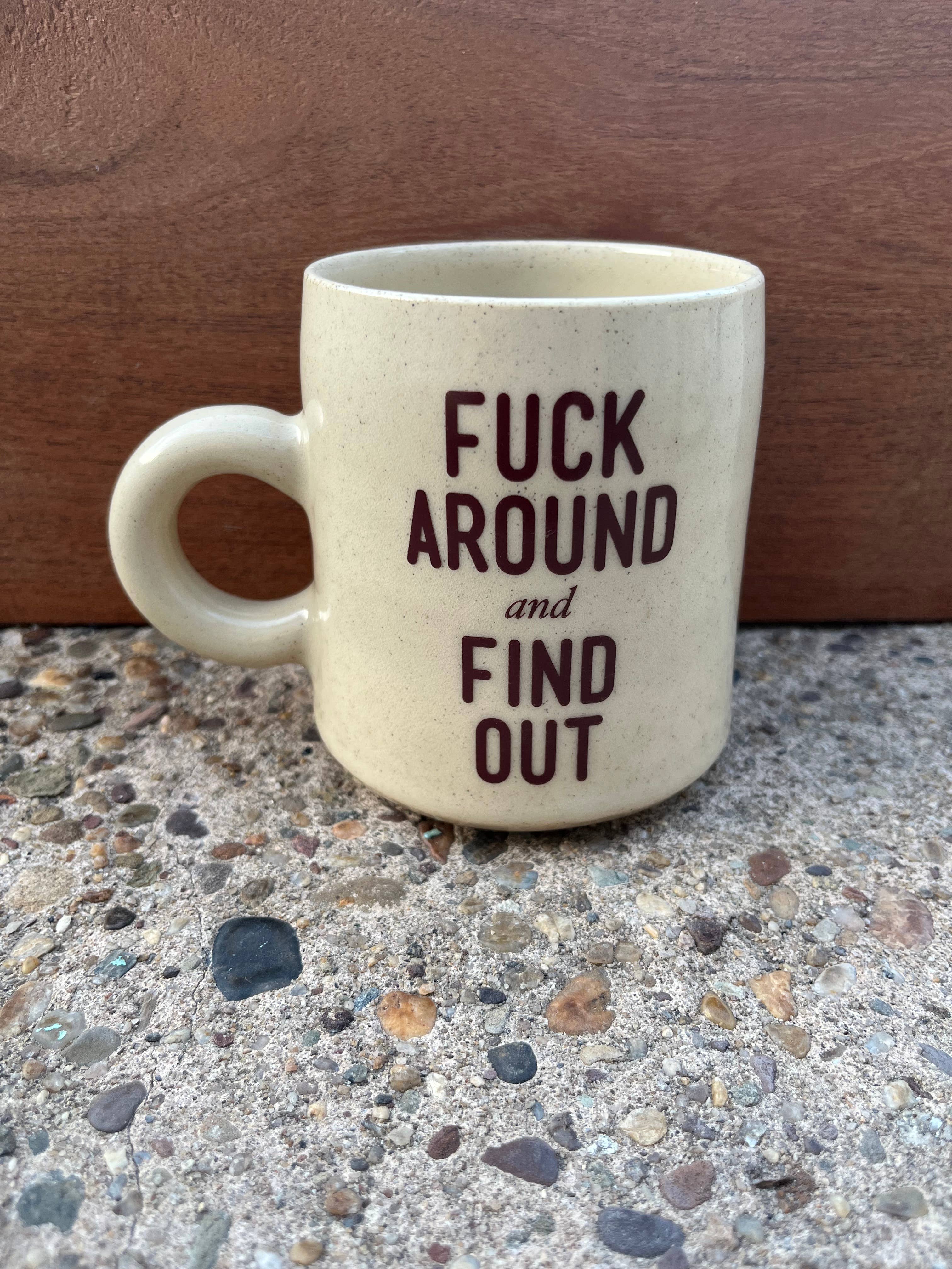 Stanley Chester & Albert Ceramics - Wholesale Coffee Mug - Mid-Century Mug :: Fuck Around and Find Out