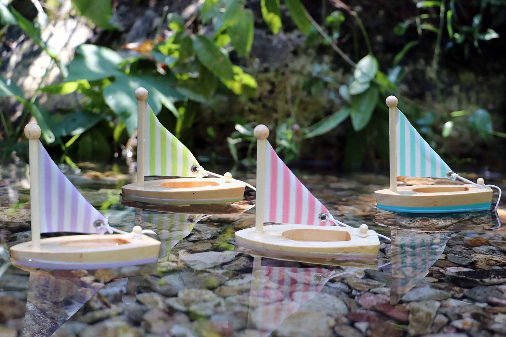 ToysLink - Wholesale Wood toy – Child - Wooden Toy Sail Boat3