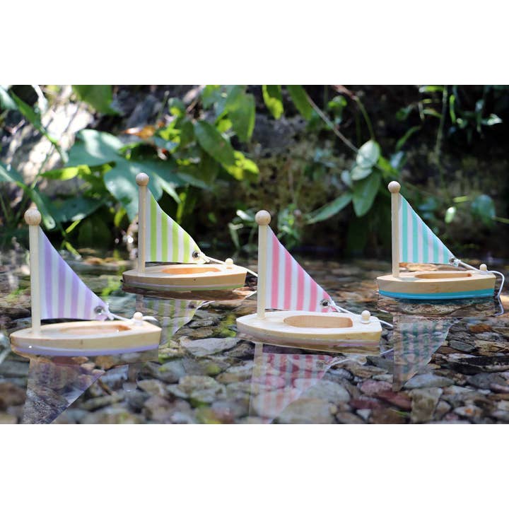 ToysLink - Wholesale Wood toy – Child - Wooden Toy Sail Boat3