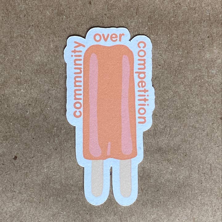 AnneArchy – wholesale Klistermärke – gemenskapen över konkurrens popsicles klistermärke