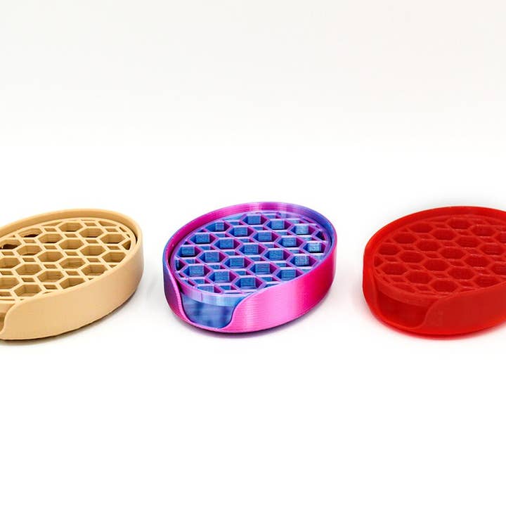 Clever Contraptions - Wholesale Bath soap dish - Soap Dish Removable Mesh Top with Minimalist Moisture Catch Basin5