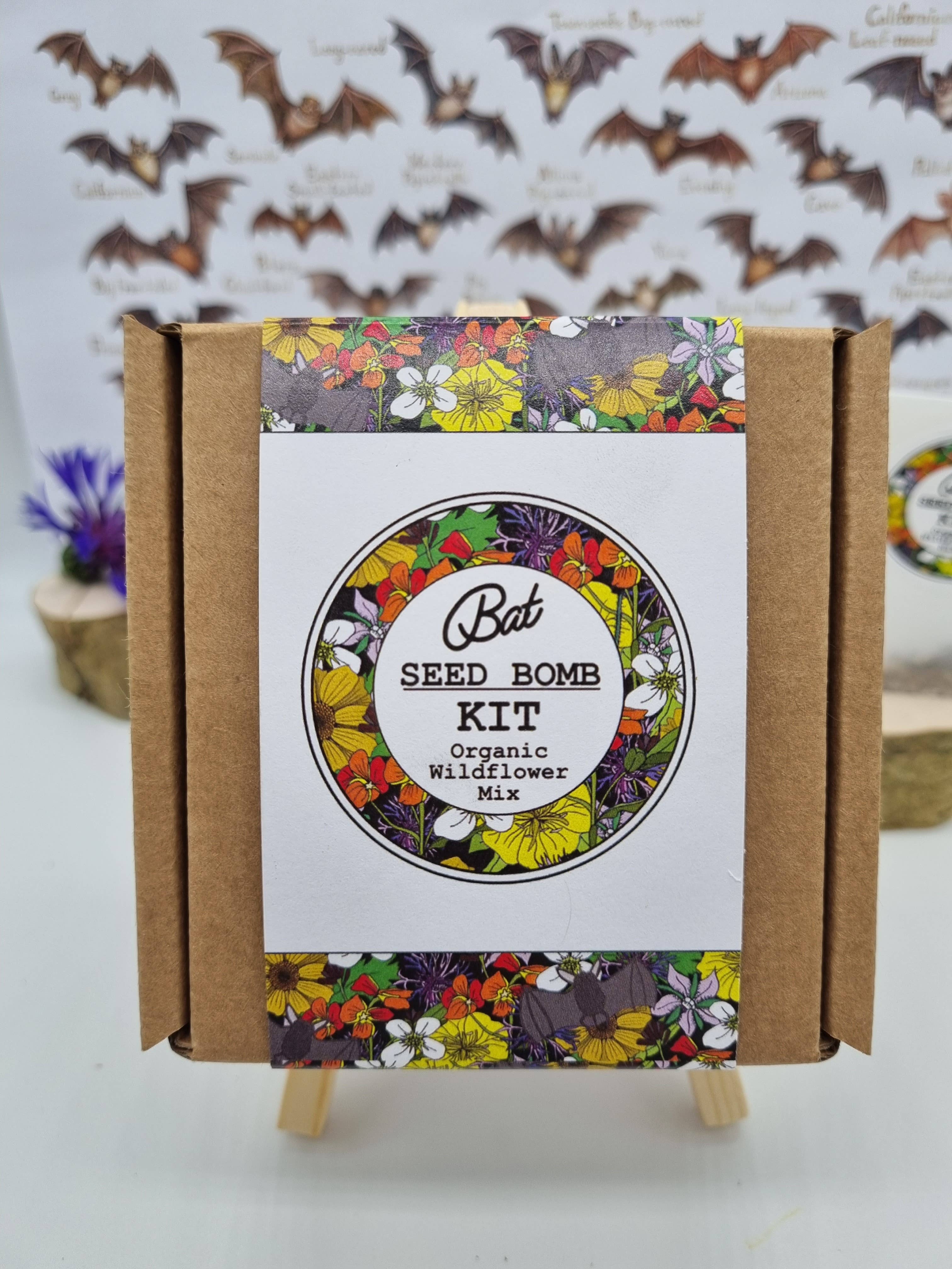 Nature Nurture Kids – wholesale DIY craft kit – Child – DIY Bat Seed Bomb Kit1