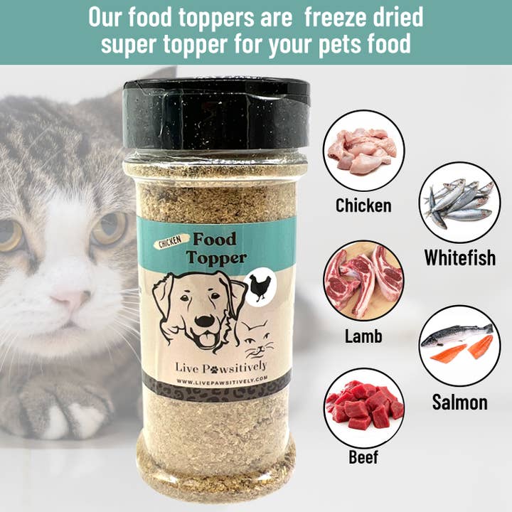Live Pawsitive - Wholesale Pet Food - Dog - Beef, Chicken, Lamb, Salmon, White Fish & Vegan Sweet Potato