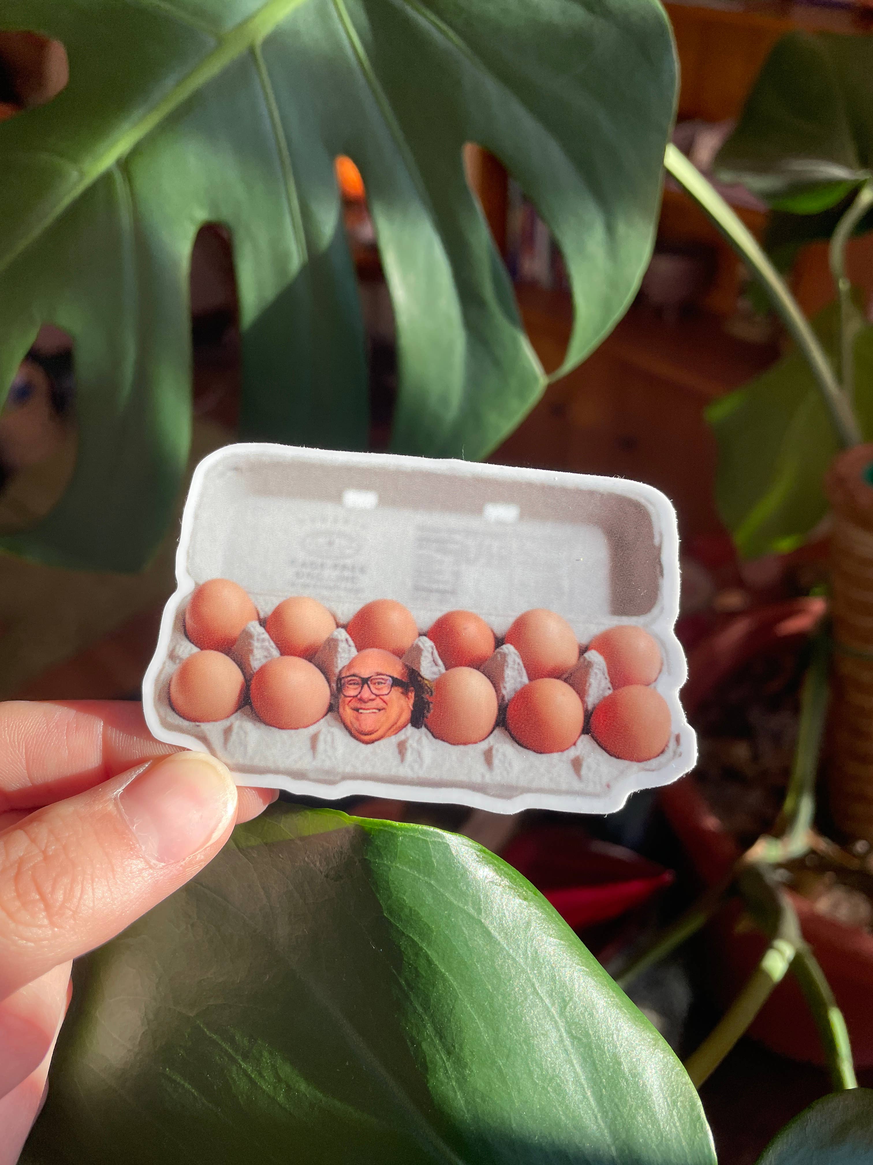 Inner Frog – Großhandel Aufkleber – Lustiger Danny „Egg“ DeVito Aufkleber2