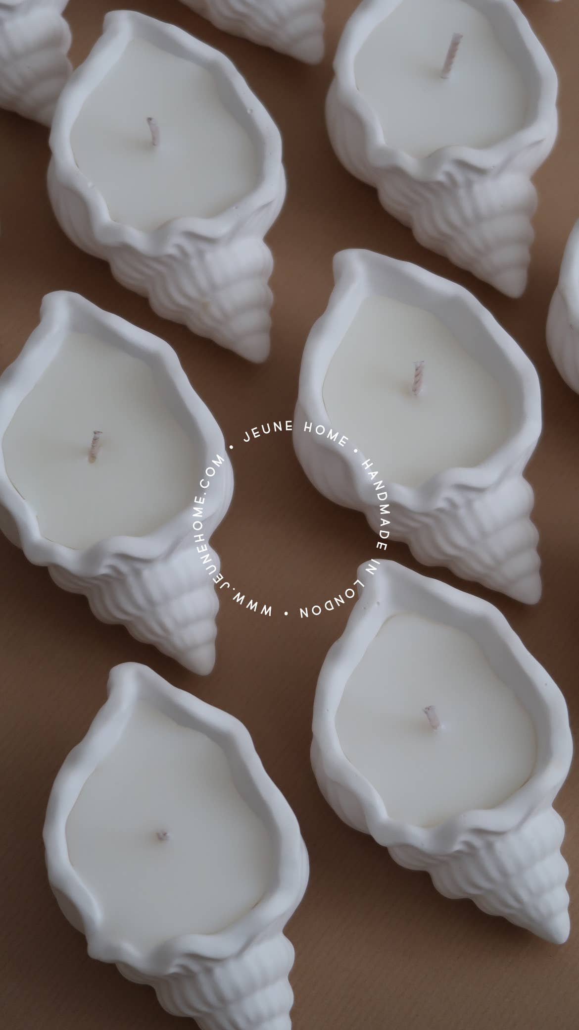 Jeune Home - Vente Bougie en bocal - Bougie coquillage | Bougie parfumée personnalisée2