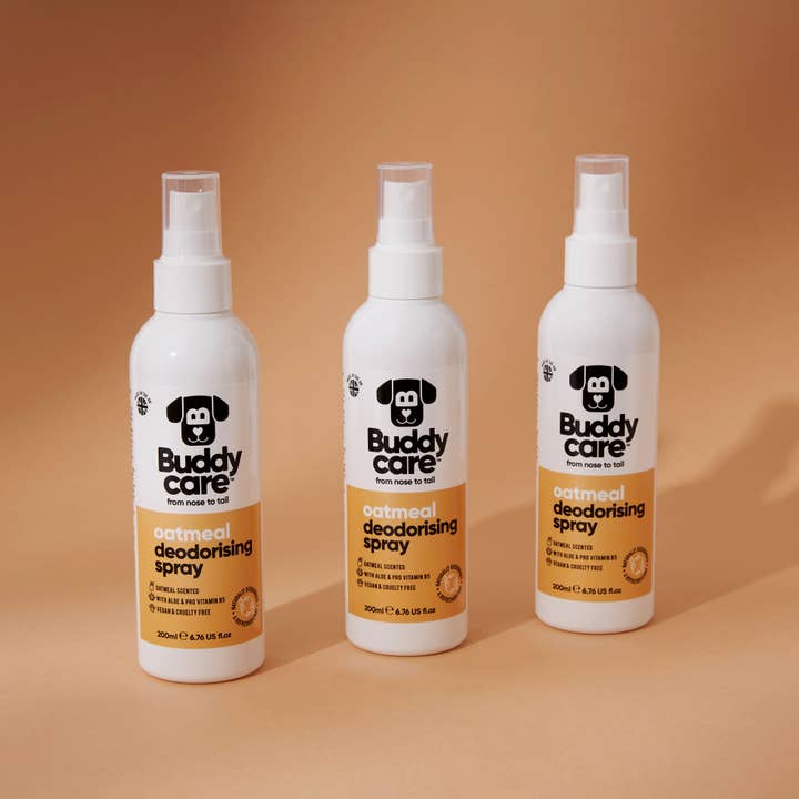Buddycare - Wholesale Pet Spray - Dog - Dog Deodorizing Spray - Oatmeal - 6.76 fl oz3