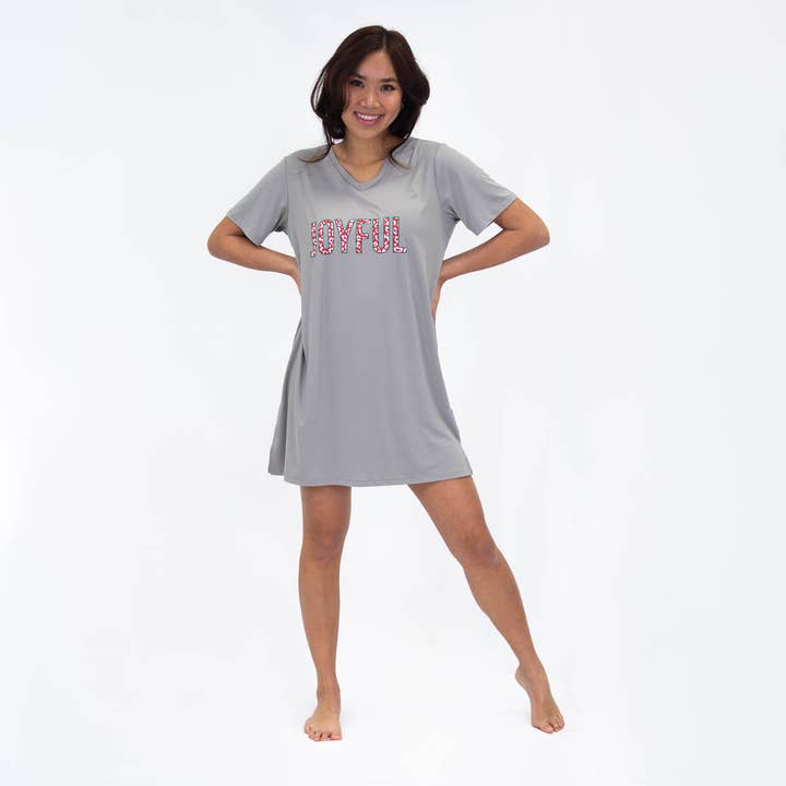 Glada sömn skjorta grå/sann röd/vit -Asst. för wholesale av The Royal Standard