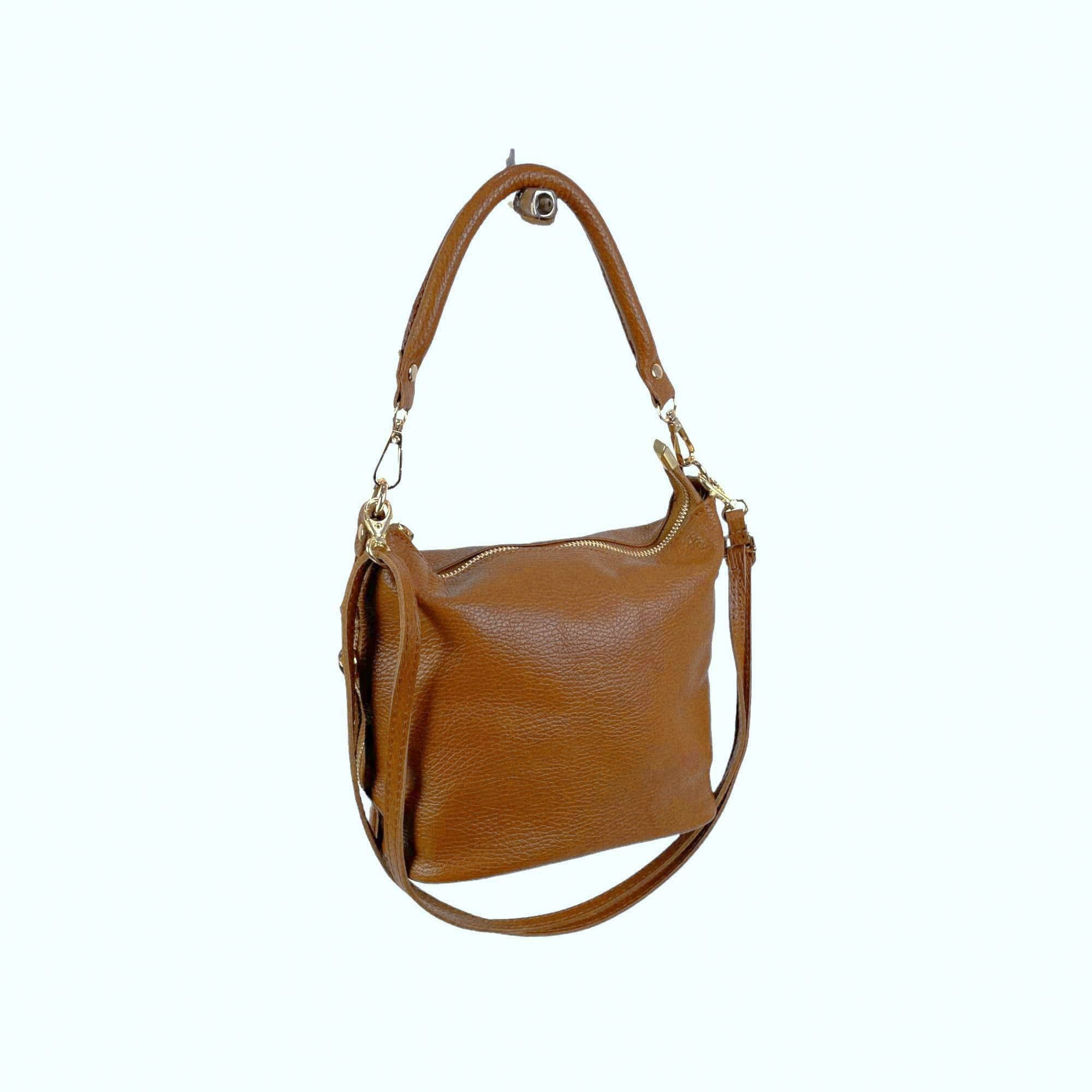 Chenson & Gorett – Engroshandel Skuldertaske – til kvinder – Lædertaske med dekorative lynlåse på siderne1