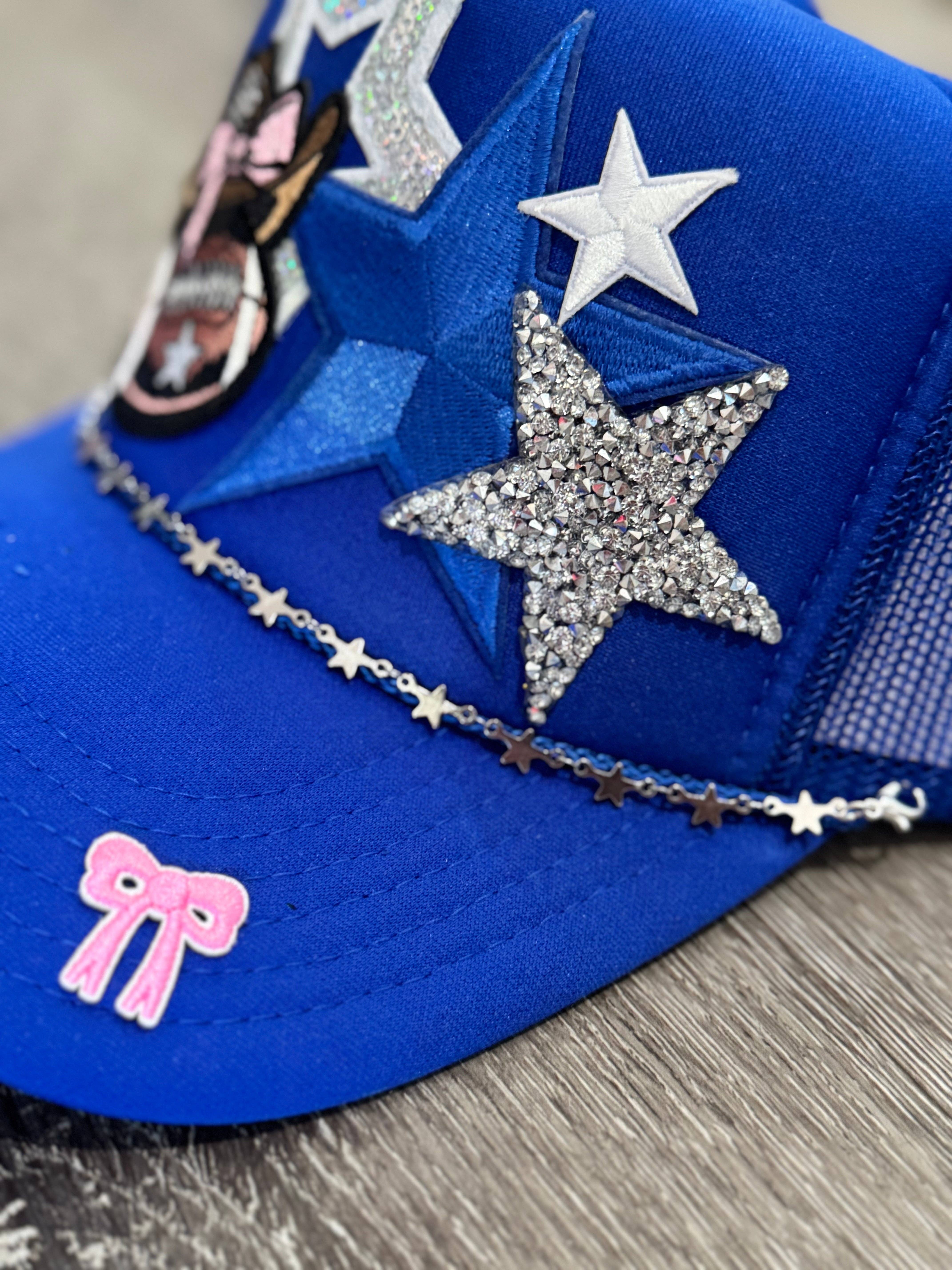 Patchwrx Customs Hat Bar - Wholesale Trucker Hat - Women's - Dallas Cowboys Football Cowgirl Trucker Hat4