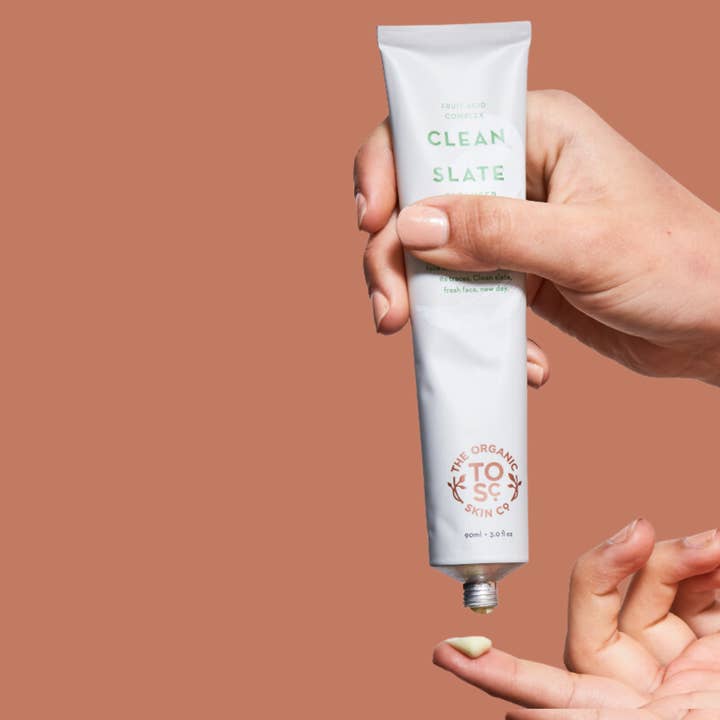 The Organic Skin Co. - Wholesale Facial Cleanser - Clean Slate - Organic Face Cleanser with AHA for Acne