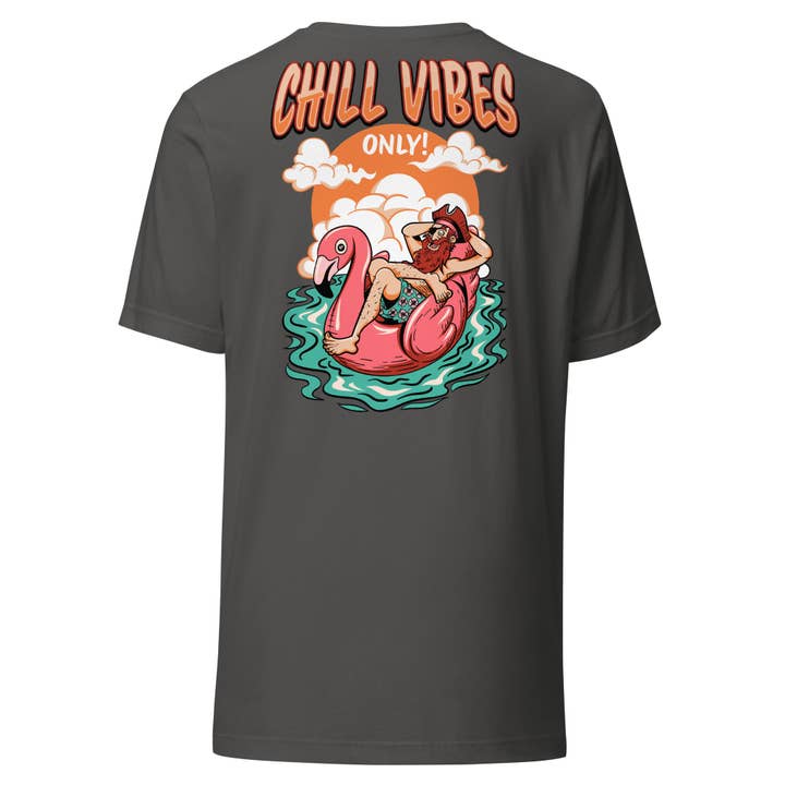 Kun afslappede vibes unisex t-shirt for engroshandel hos Swash Peak