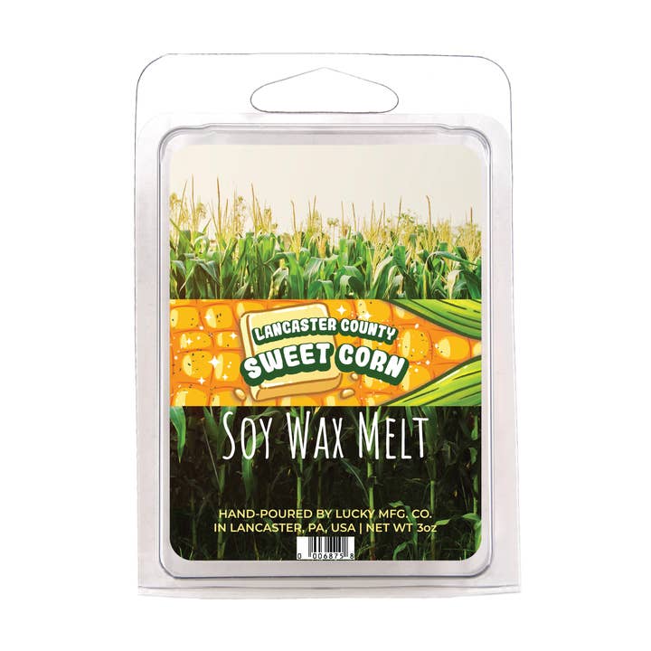 Milho doce de Lancaster County - Derretimento de cera de soja por atacado de Lucky Mfg. Co.