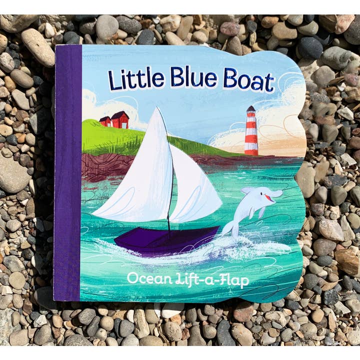 Cottage Door Press - Wholesale Book - Kids - Little Blue Boat Lift-a-Flap Board Book