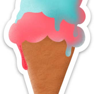 Brand Nhu Creative Studio - Wholesale Sticker - Chill the Fuck Out Ice Cream Sticker6