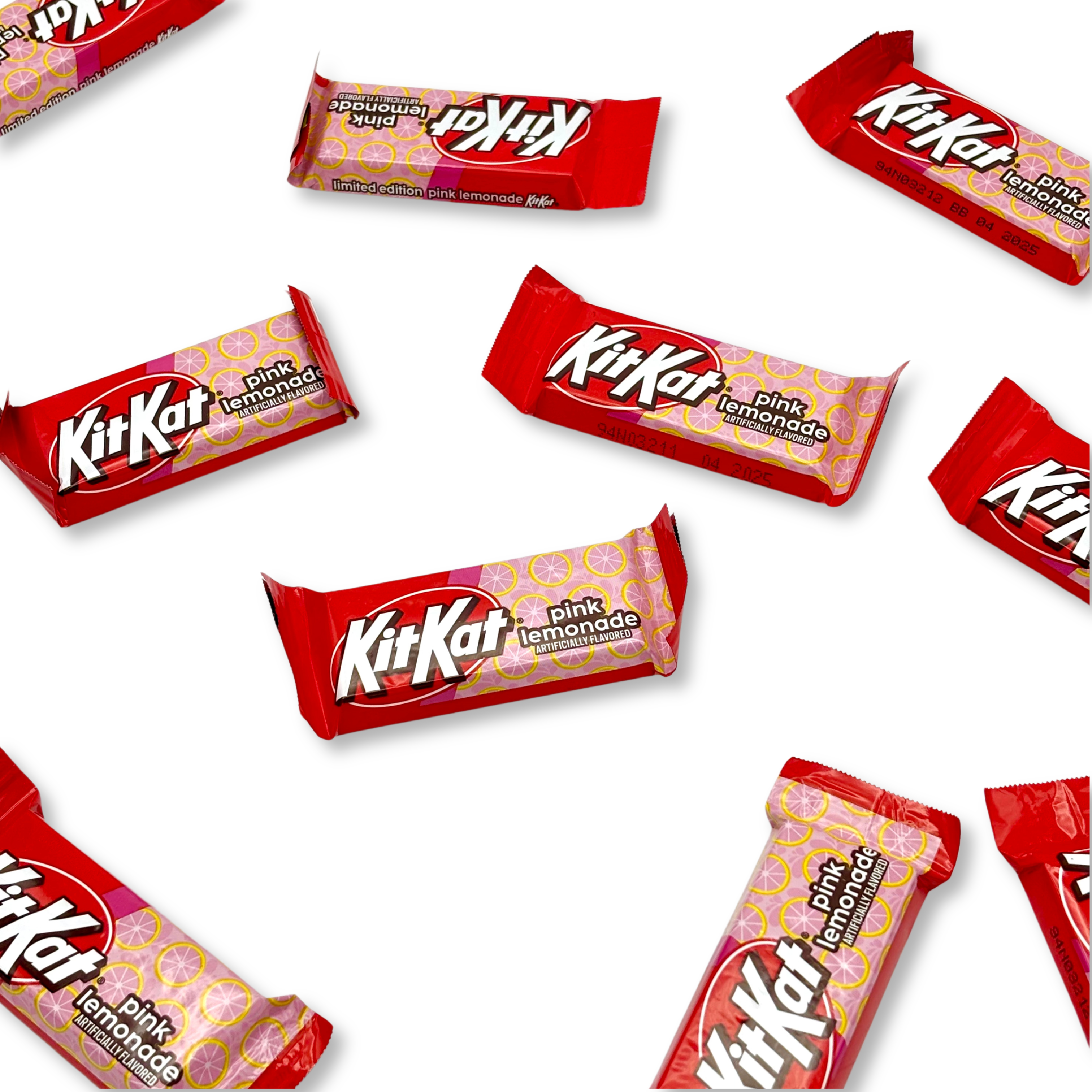 Candy In Bulk - Wholesale Chocolate Bar - KitKat Pink Lemonade Flavored Wafer Bars – Snack Size – Bulk Value Bag1