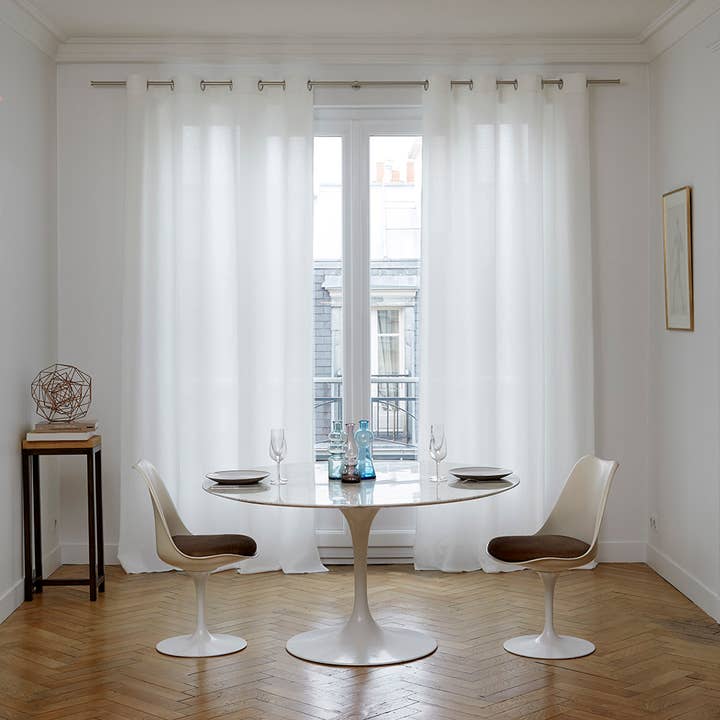 Eyelet Sheer Cinnamon for wholesale by Madura