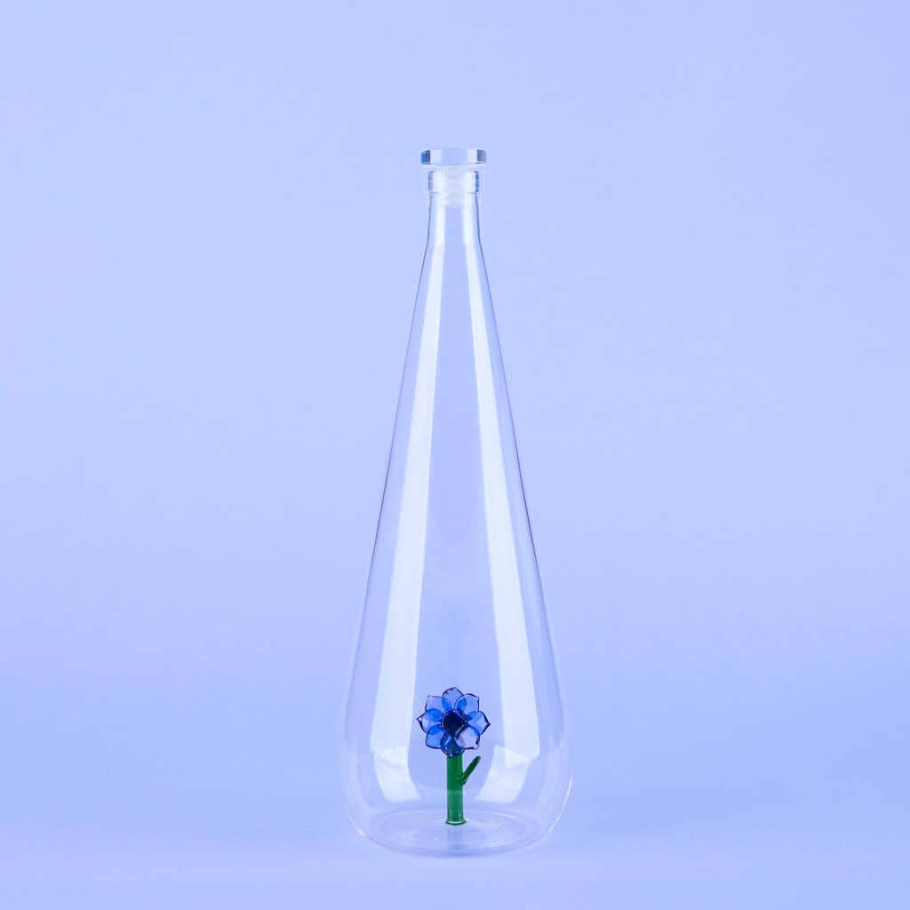 Balvi - Vente Bouteilles d'eau - Bouteille Botanique Lys 1,0 L en verre blanc1