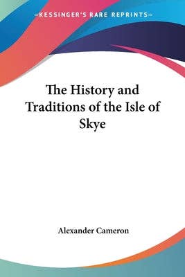 Books by splitShops - Wholesale History & Geography Book - The History and Traditions of the Isle of Skye - Paperback0