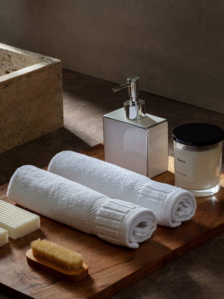 Juego de toallas de mano 100 % algodón - Tejido dobby Piano para venta al por mayor de Aladdin