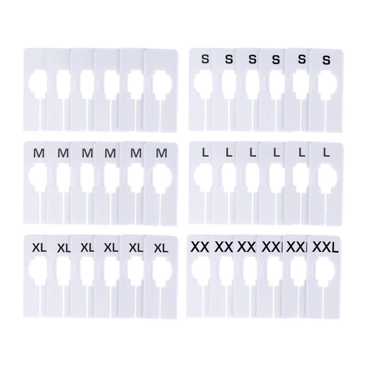 Store Supply Warehouse - Wholesale Retailer Display - Accessories - Rectangular Size Dividers - Generic Variety Pack - Plastic3