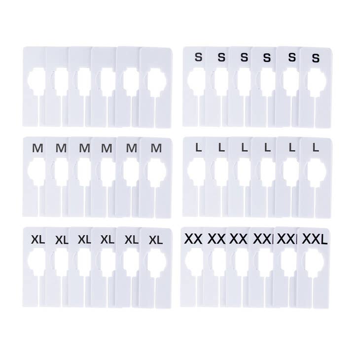 Store Supply Warehouse - Wholesale Retailer Display - Accessories - Rectangular Size Dividers - Generic Variety Pack - Plastic3