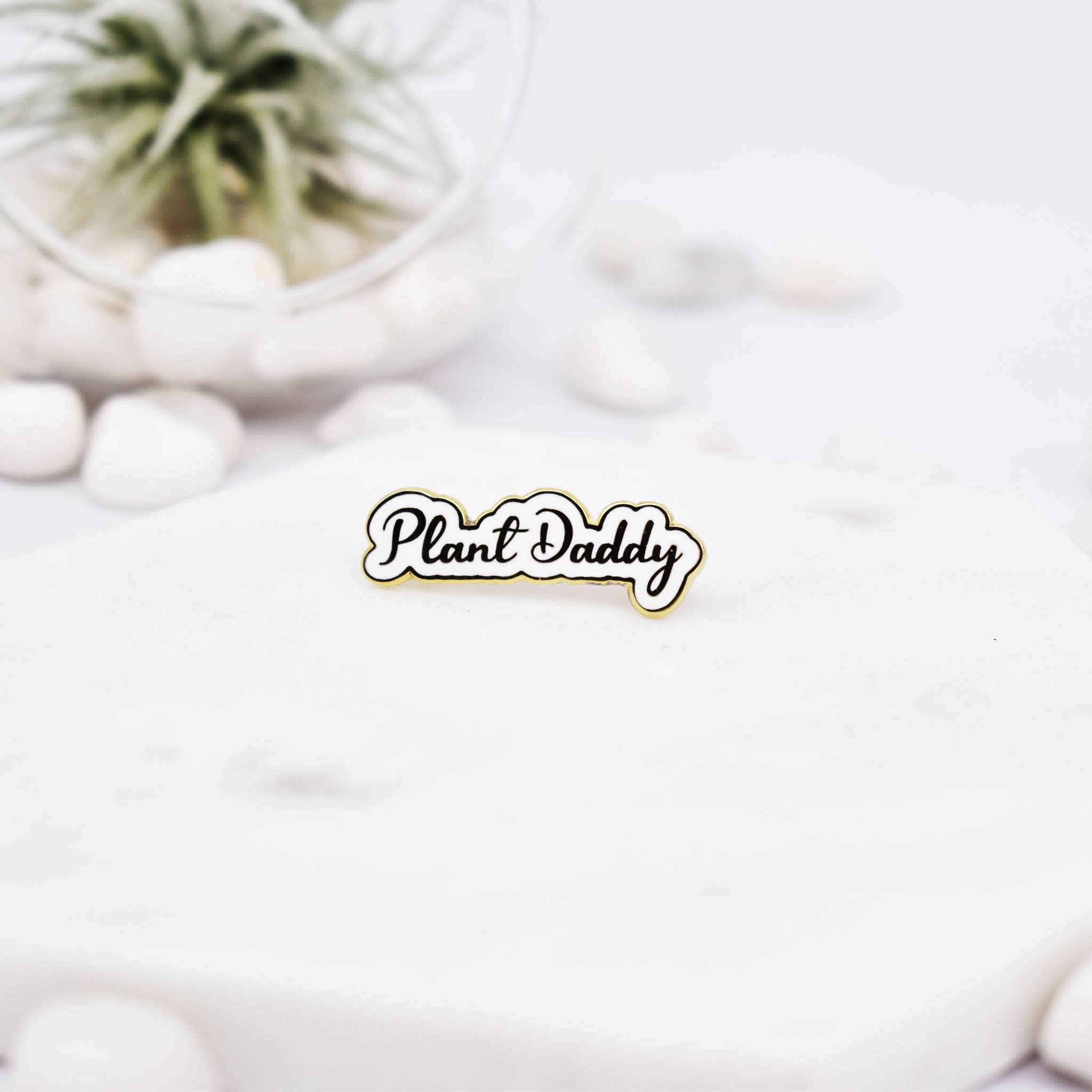 Plant Scouts - Wholesale Lapel Pin/Button - Plant Daddy Enamel Pin3