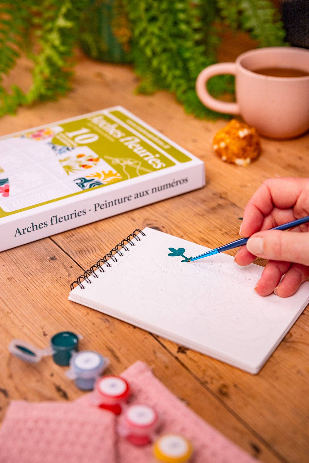 Maison Joliette - Wholesale DIY Craft Kit - Paint by Numbers - Flowering Arches1