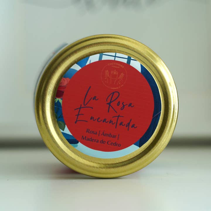 INZ AragΓ³n S.Coop. PequeΓ±a - Wholesale Jar/Filled Candle - Enchanted Rose Candle2