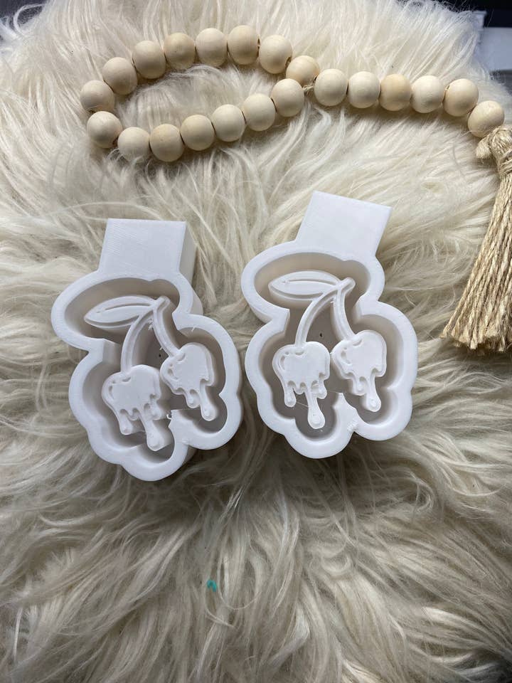 Dripping Cherries Ventclips for wholesale by Vance Custom Creations