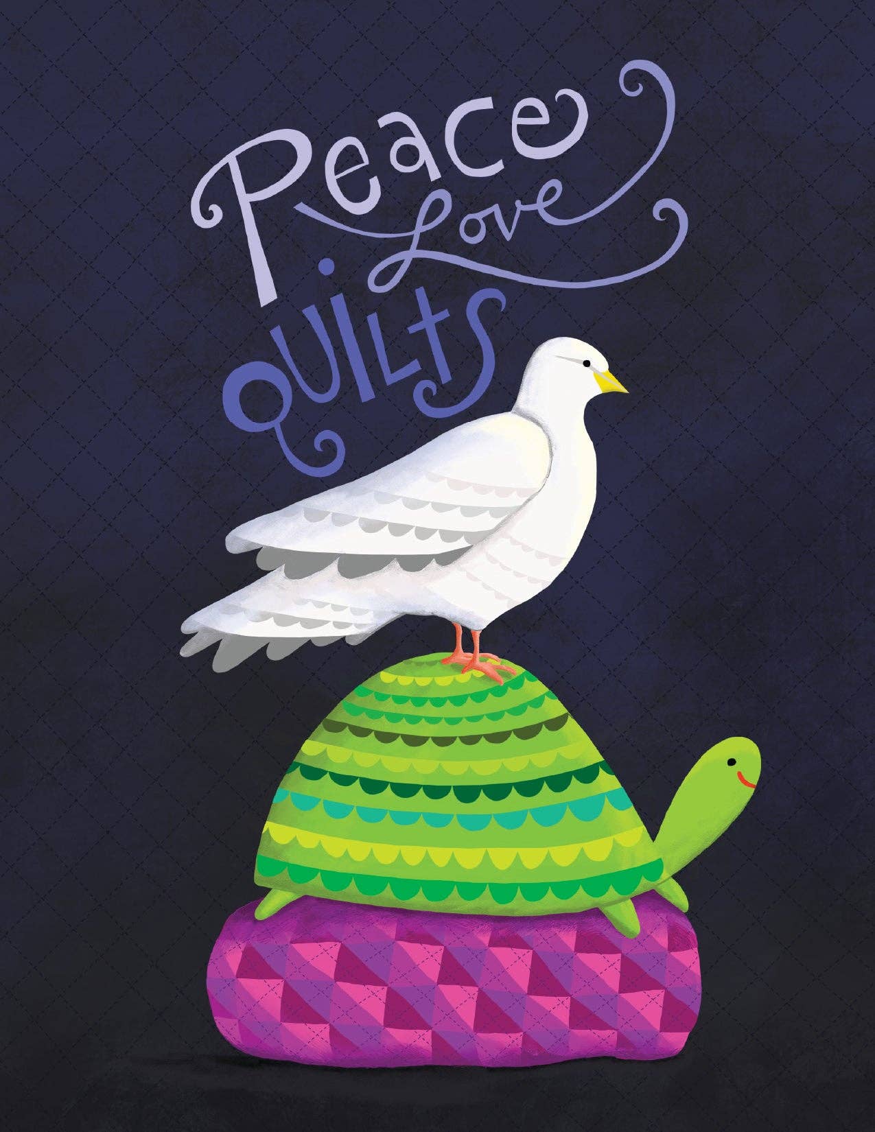 Fish Museum and Circus - Wholesale Stationery/Notecard Set - Wholesale- Peace Love Quilts Notecards (pack of 3)0