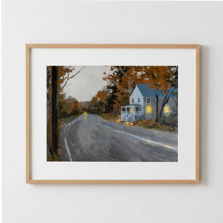 Farce ou Friandise - Impression sur Papier d'Art pour la vente par Ed Pulella Art