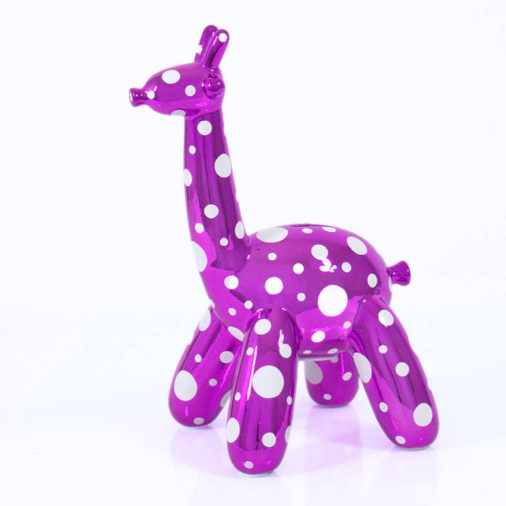 Made By Humans Designs – wholesale Money/piggy bank – Child & baby – Balloon Money Bank - Giraffe w/Decorations