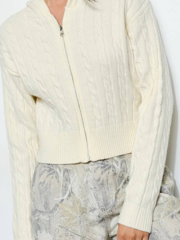 GILET ZIPPÉ QUINCY pour la vente par trend ease usa