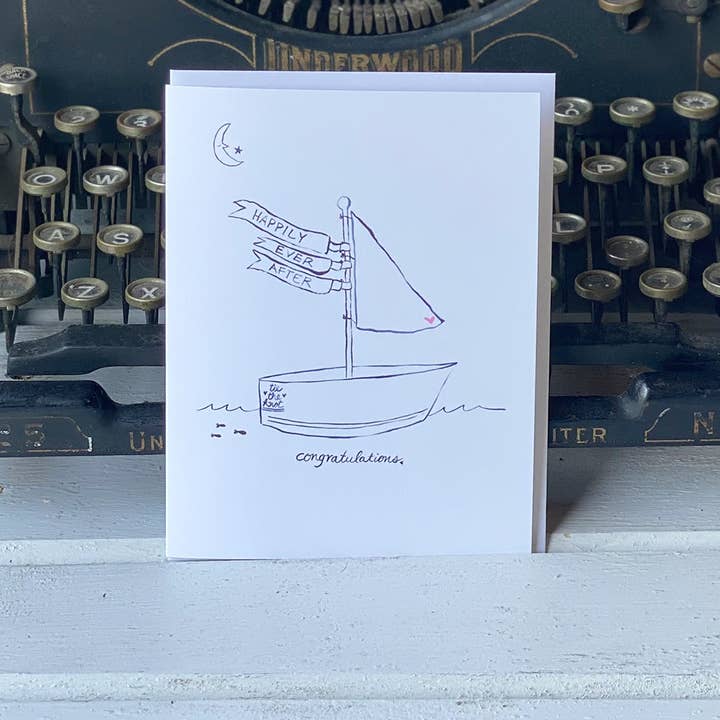 Tarjeta Tie the Knot para venta al por mayor de tiny farmhouse by Amy McCoy