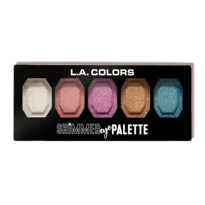 PINEAPPLE Beauty - Wholesale Eyeshadow Palette - LA Colors CES696 Shimmer Eye Palette Shine On - 3pc