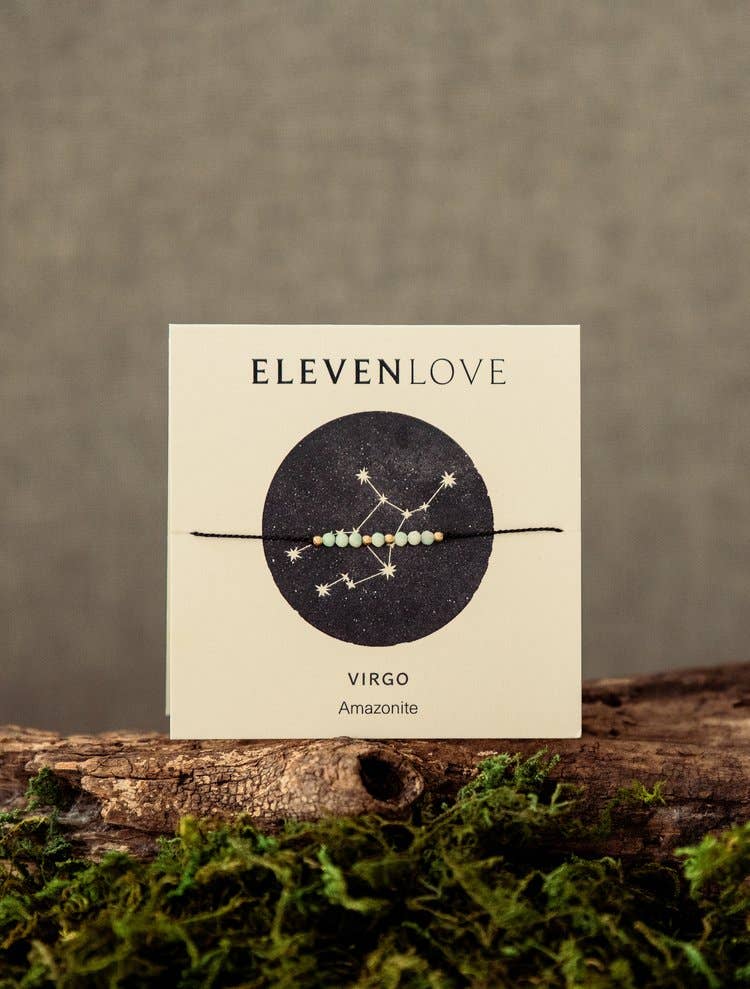 Eleven Love - Vente Bracelet de perles - Bracelet Vœux Zodiaque Vierge0