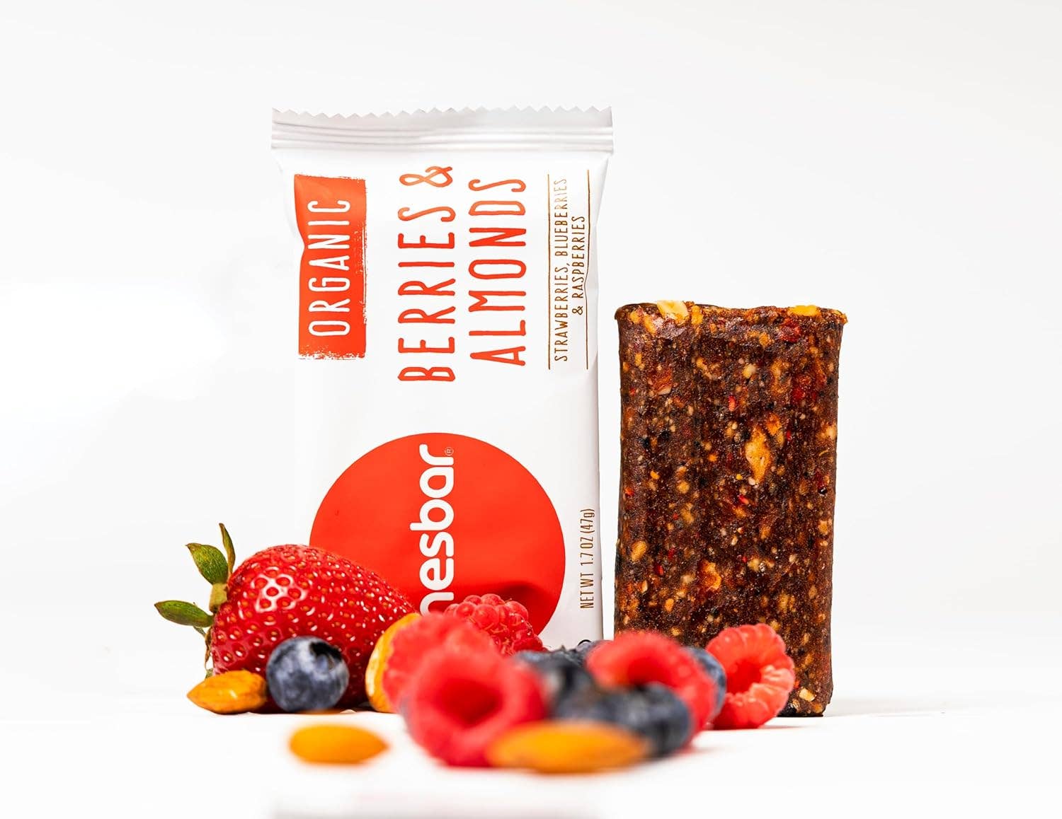 Jonesbar - Wholesale Snack Bar - JONESBAR Berries & Almond Organic Fruit & Nut Bar2