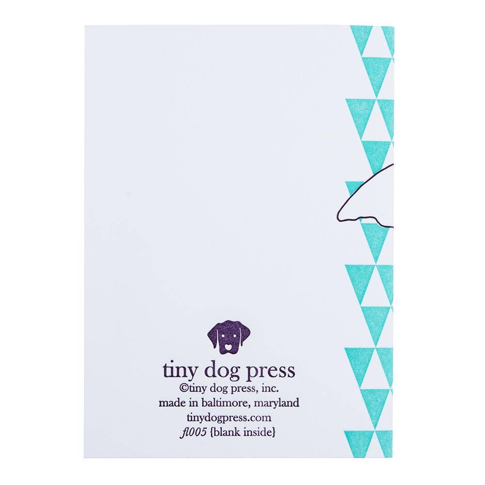 Tiny Dog Press - Vente Carte de vœux classique - Carte florale | Calla Lily1